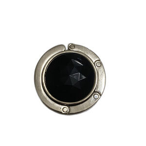 Elegant Black Stone Purse Holder
